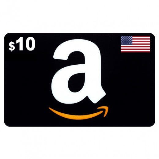 Amazon Gift Card 10$ US - Delivered by Email