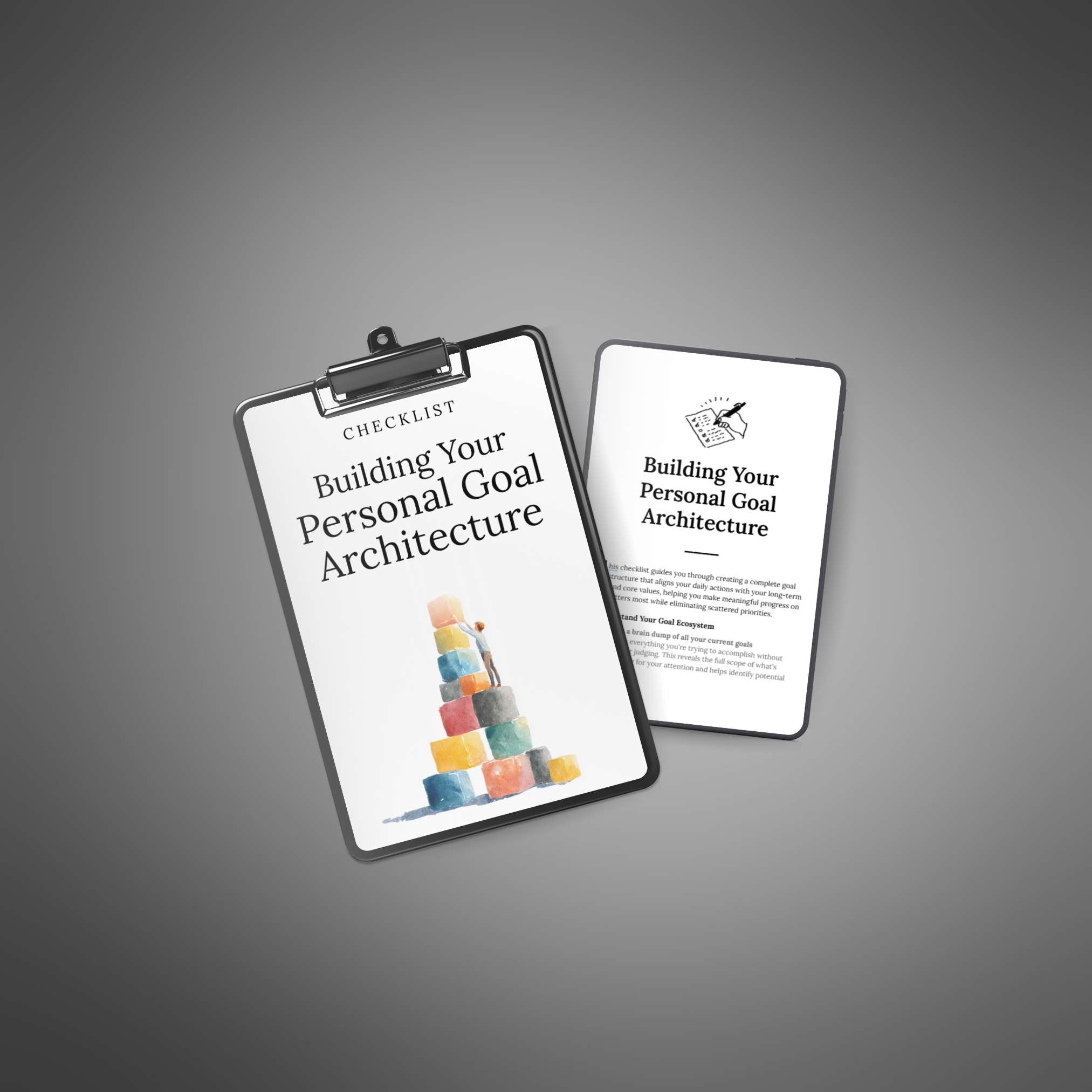 Building-Your-Personal-Goal-Architecture---Checklist2 Building Your Personal Goal Architecture - Image 2