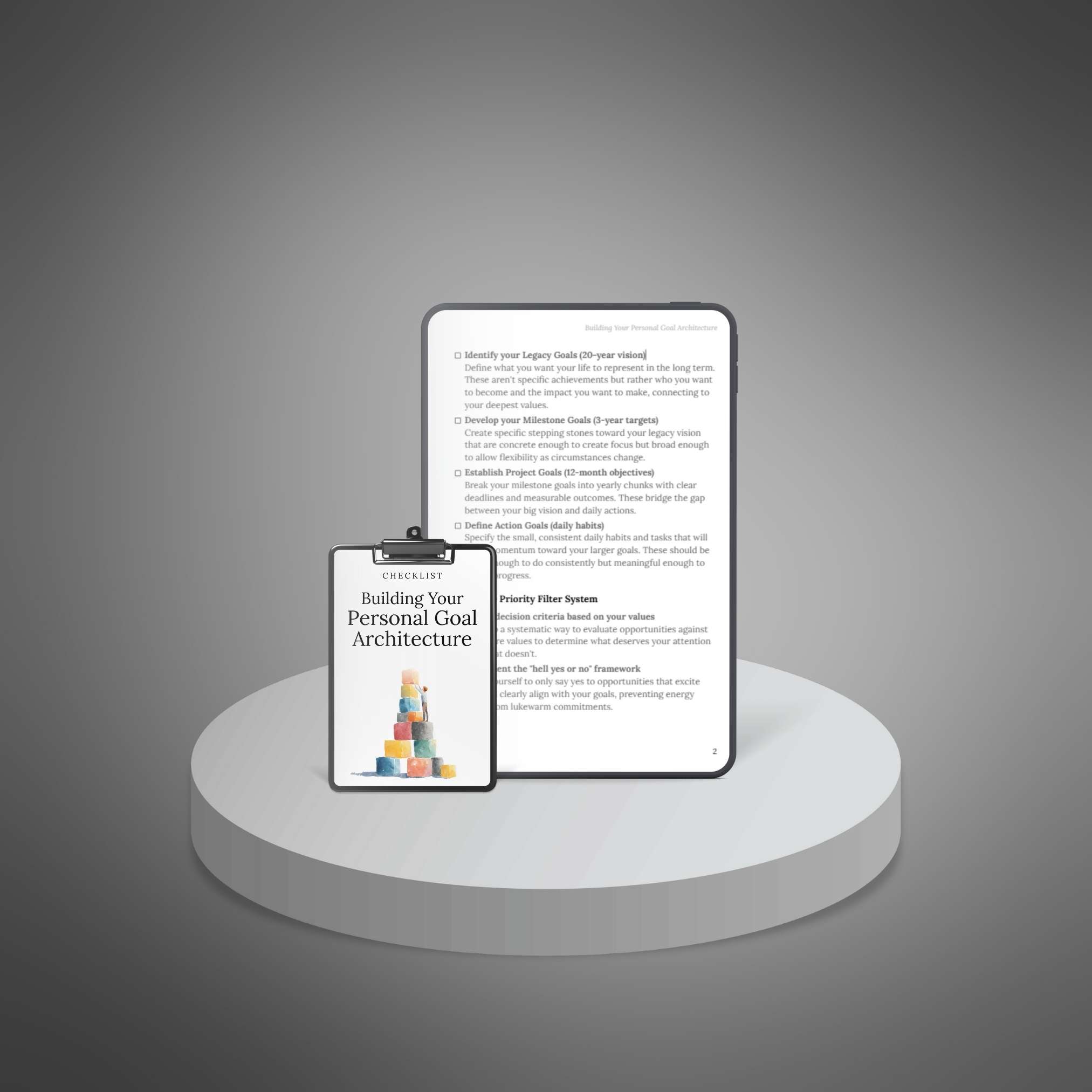 Building-Your-Personal-Goal-Architecture---Checklist3 Building Your Personal Goal Architecture - Image 3