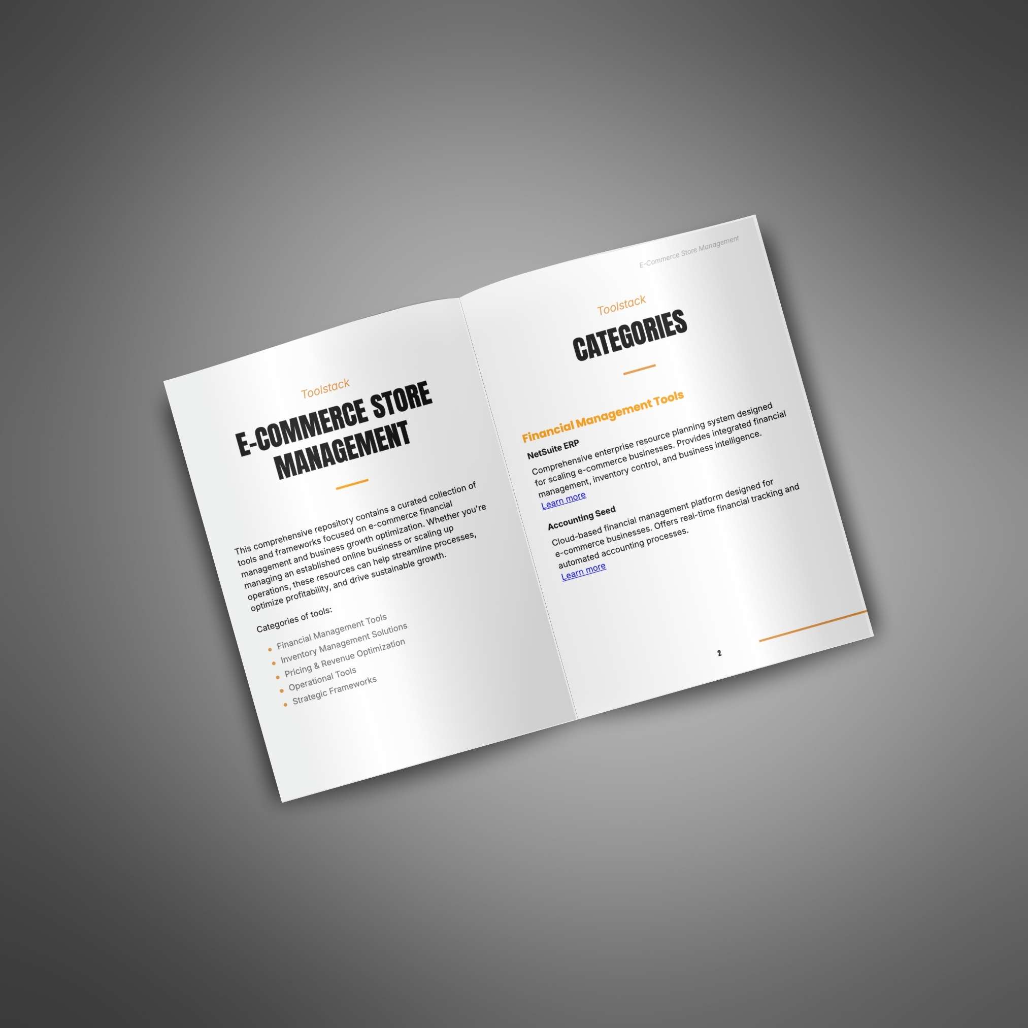 E-Commerce Store Management - Toolstack2 E-Commerce Store Management Toolstack - Image 2