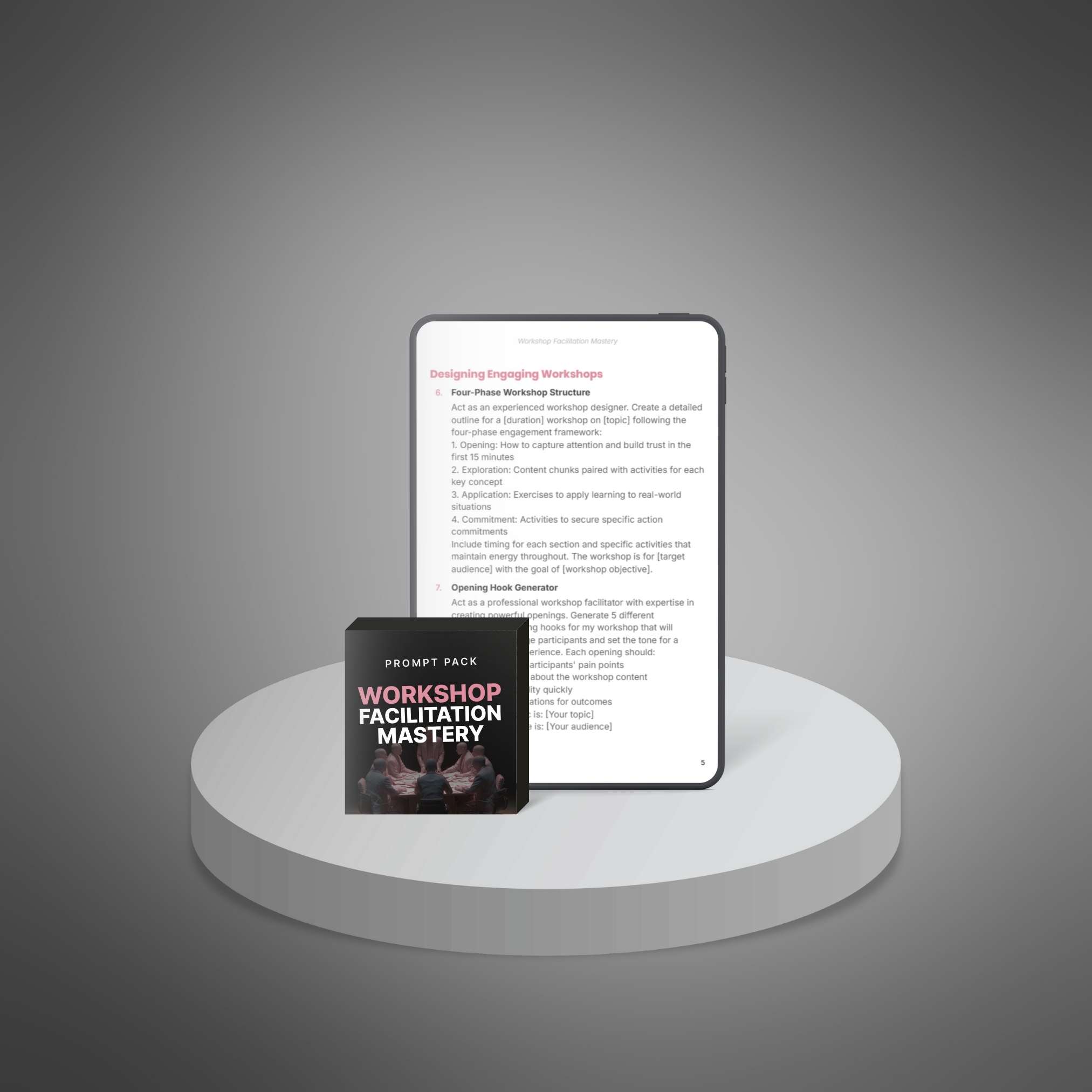 Workshop Facilitation Mastery Prompt Pack - Image 4